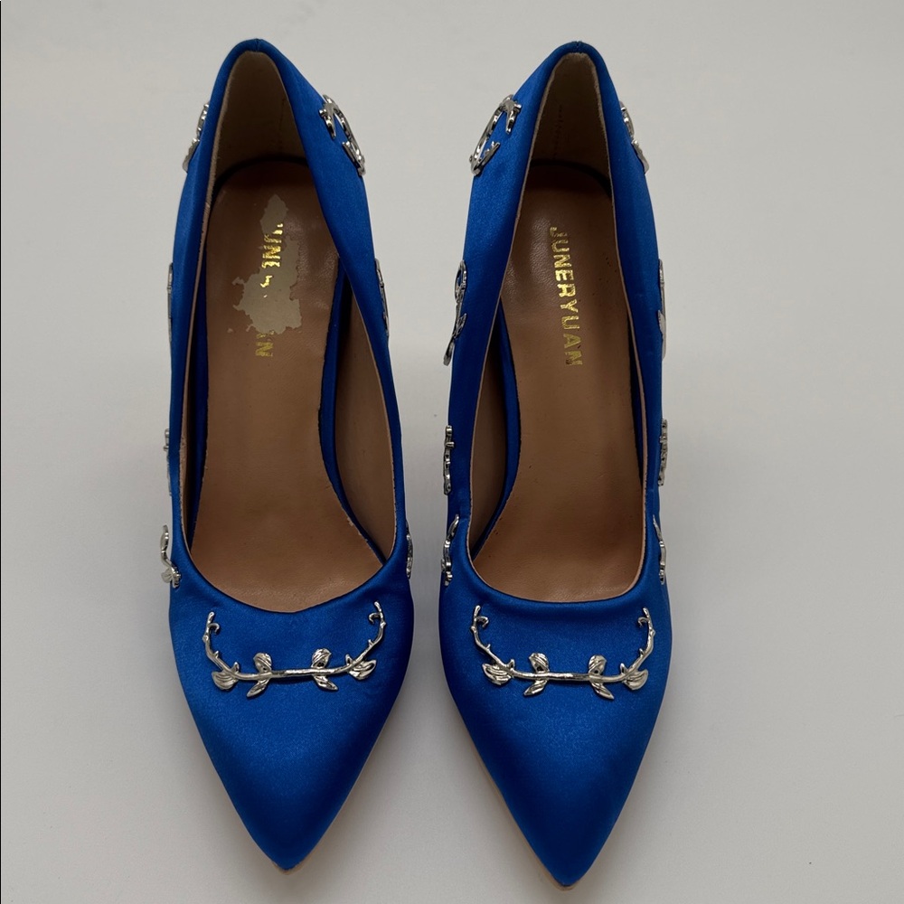 “Something Blue” Bridal Stiletto - Picture 7 of 12